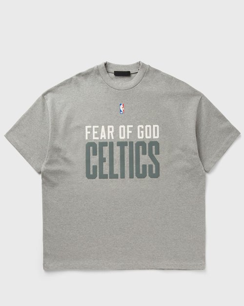 Fear of God Essentials x NBA Celtics 90's Tee - Concrete Heather - 125NB252007F