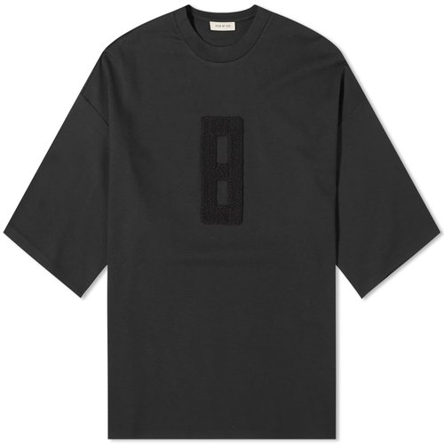 Fear of God Embroidered 8 Milano T-Shirt - Black - FG850-205-VIS-001