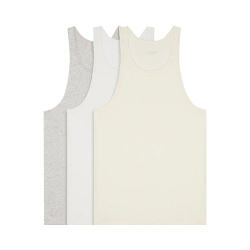 Fear of God Essentials 3 Pack Tank Top - 0125250500242089