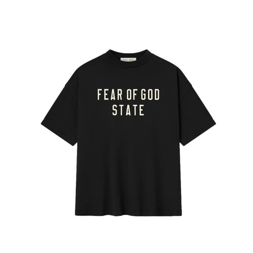 Fear of God Essentials 90's Fit T-Shirt - Jet Black - 125SP254470F