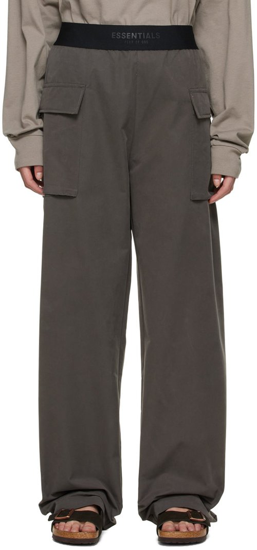 Fear of God Essentials Cargo Pant - Iron - 130BT212070FW