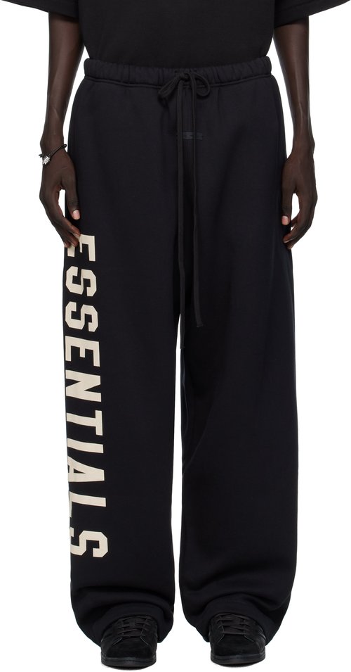 Fear of God Essentials Lounge Sweatpants - Jet Black - 130SP254320F