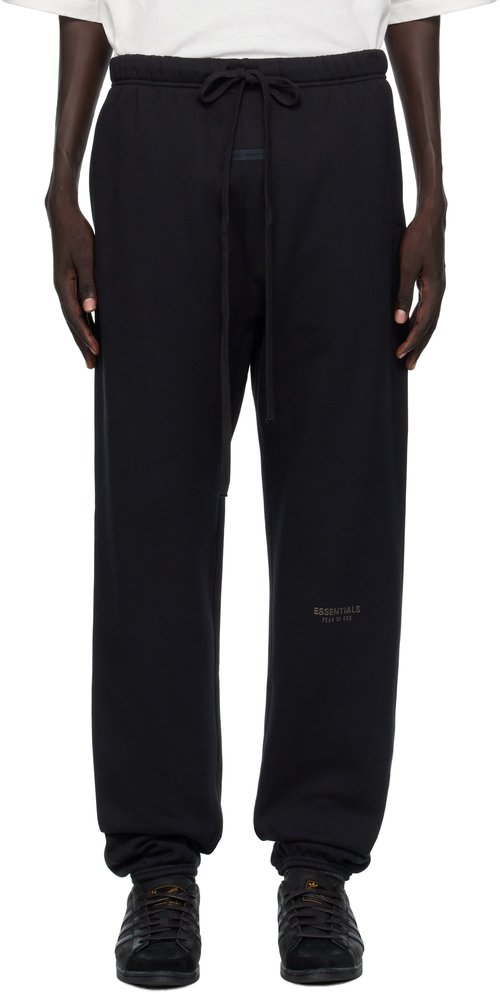 Fear of God Essentials Vintage Fleece Sweatpant - Jet Black - 130SP258040F
