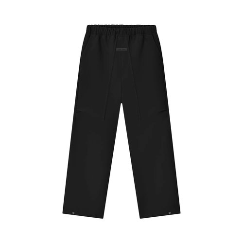 Fear of God Essentials Bonded Canvas Work Pant - Jet Black - 130SP258200F