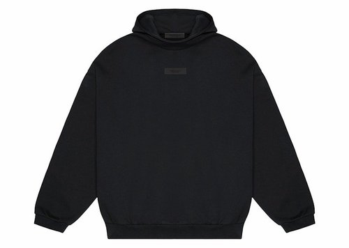 Fear of God Essentials Chest Logo Hoodie - Jet Black - 1922-5050-012-6861