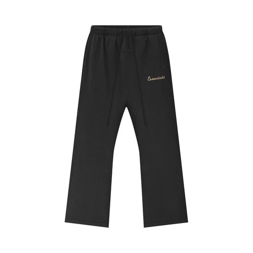 Fear of God Essentials Classic Fit Flare Sweatpant - Faded Black - 130SP268651F