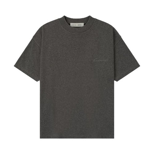 Fear of God Essentials Classic Short-Sleeve Tee - Charcoal Heather - 125HO254191F