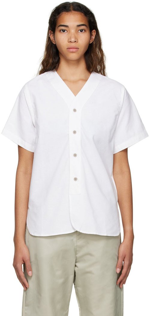 Fear of God ESSENTIALS Cotton Shirt - White - 186BT213020FW