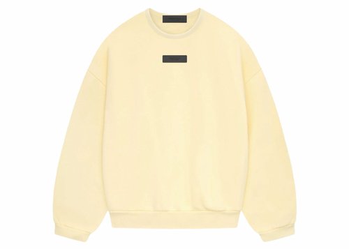 Fear of God Essentials Crewneck Sweatshirt - Garden Yellow