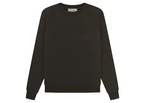 Fear of God Essentials Crewneck Sweatshirt - Off Black