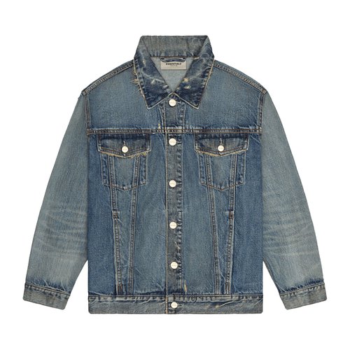 Fear of God Essentials Denim Trucker Jacket - 2024-5421-000-4326