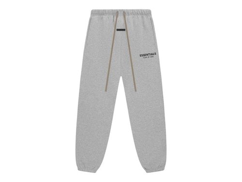 Fear of God Essentials Fleece Sweatpant - Light Heather Gray - 130HO245409FW