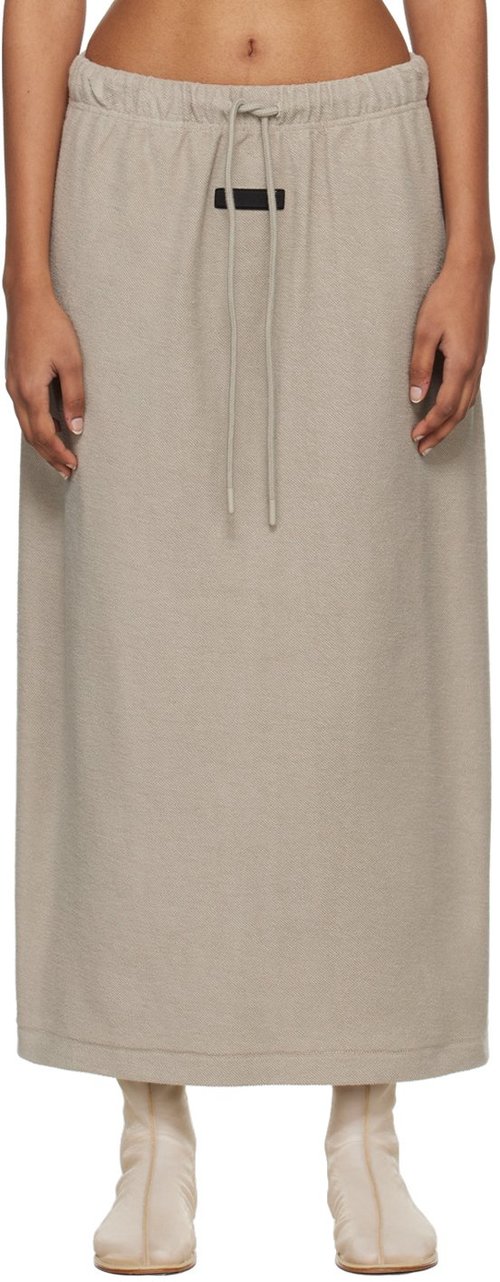Fear of God Essentials Long Skirt - Seal - 160SP245215FW