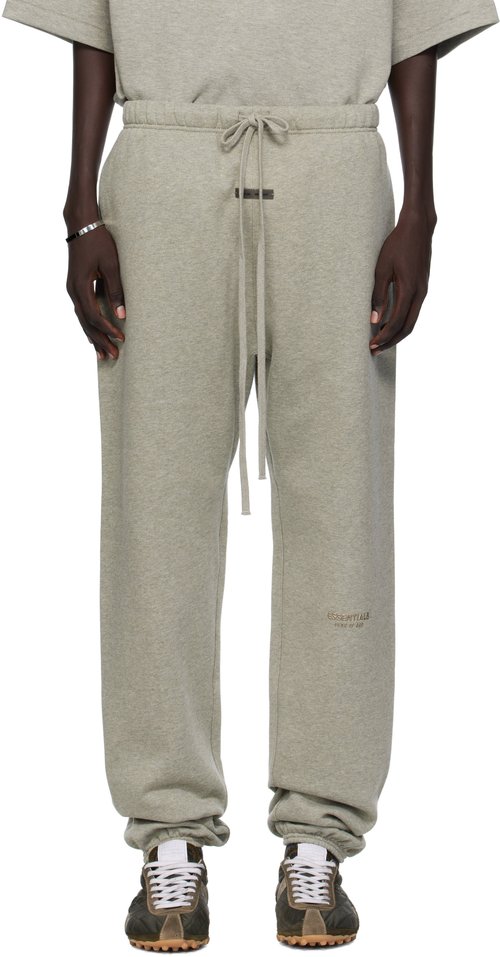 Fear of God Essentials Vintage Sweatpants - Concrete Heather - 130SP258045F