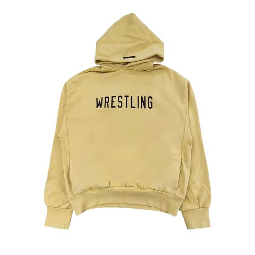 Fear of God Essentials Heavy Fleece Hoodie | Yellow | Size S