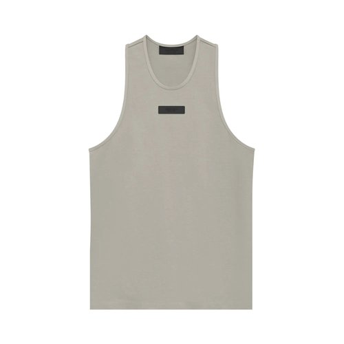 Fear of God Essentials Heavy Jersey Tank Top | | Size XXS - Grey - 125SP242045F