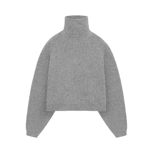 Fear of God Essentials Heavy Waffle Cropped Turtleneck - 192BT247321FW