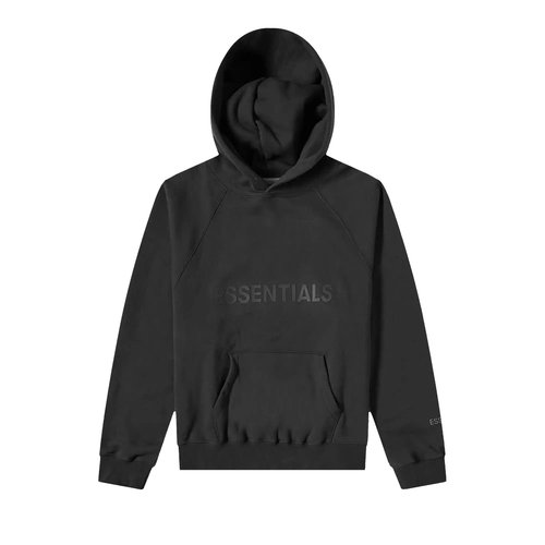 Fear of God Essentials Hoodie - Black - FOG-SS20-402