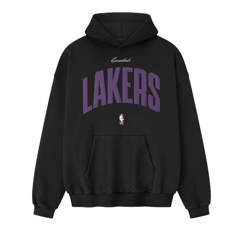 Fear of God Essentials Lakers 90s Hoodie - Black - 192NB256905F