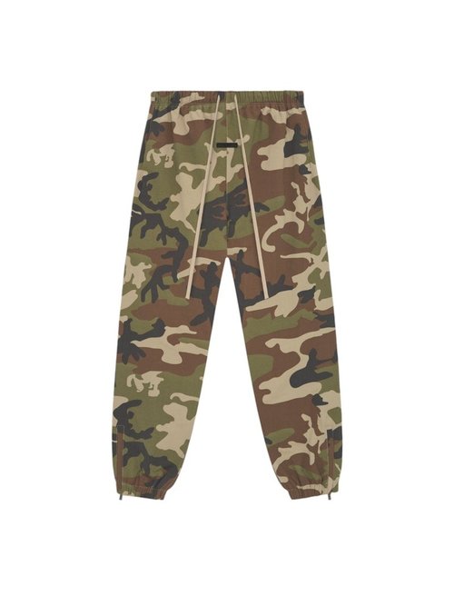 Fear of God Essentials Military Nylon Track Pant 'Woodland Camo — free download