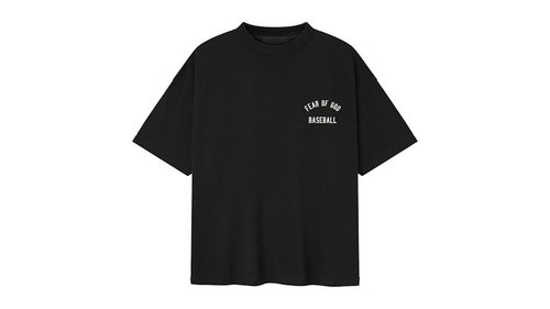 Fear of God Essentials MLB 90's Tee Shirt - Vintage Black