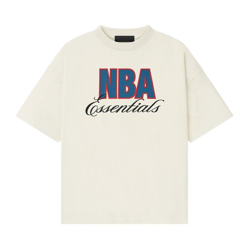 Fear of God Essentials NBA 90s Tee - Concrete Heather - 125NB252202F
