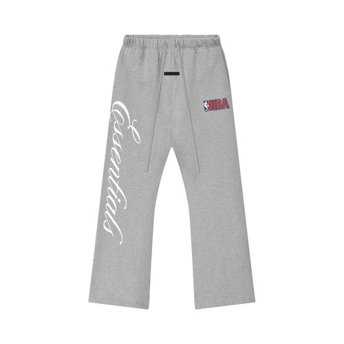 Fear of God Essentials NBA Flare Sweatpant - Concrete Heather - 130NB254303F
