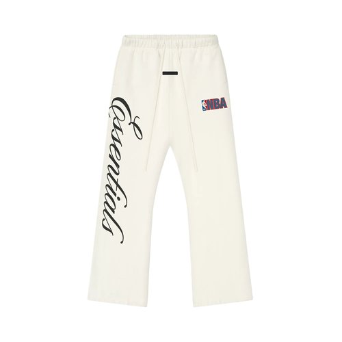 Fear of God Essentials NBA Flare Sweatpant - Cream White - 130NB254302F