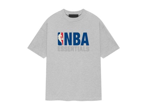 Fear of God Essentials NBA Tee Shirt - Light Heather