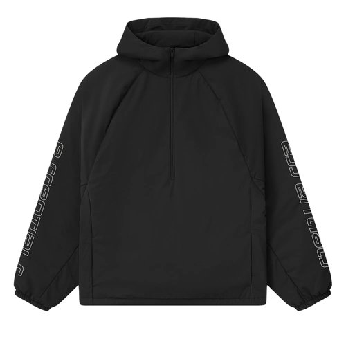 Fear of God Essentials Nylon Half Zip Anorak - Vintage Black - 202HO258241F