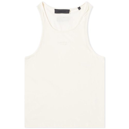 Fear of God ESSENTIALS Off-White Bonded Tank Top - Cloud Dancer - 125BT235221FW