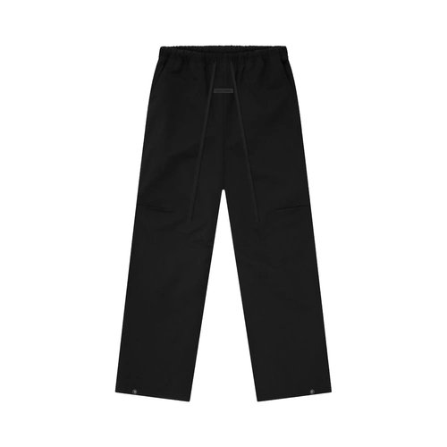 Fear of God Essentials Poly Twill Work Pants - Jet Black - 130SP258190F