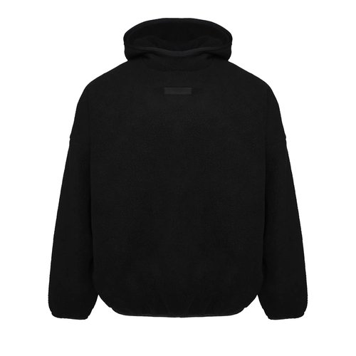 Fear of God Essentials Pullover Hoodie - Jet Black - 202SP244264F