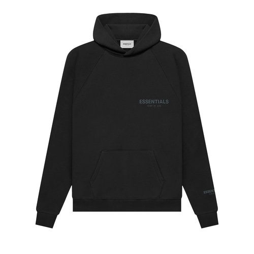 Fear of God Essentials Pullover Hoodie - Stretch Limo - FOG-FW21-156