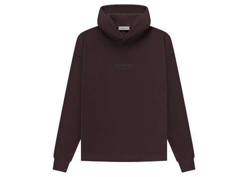 Fear of God Essentials Relaxed Hoodie - Plum
