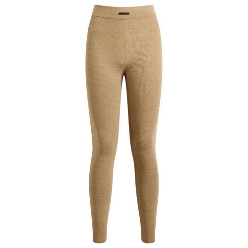 Fear of God ESSENTIALS Rib Knit Leggings - Dune - 192SP269052FW