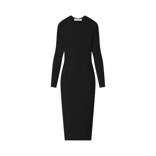 Fear of God Essentials Rib Long-Sleeve Dress - 192H0259021FW