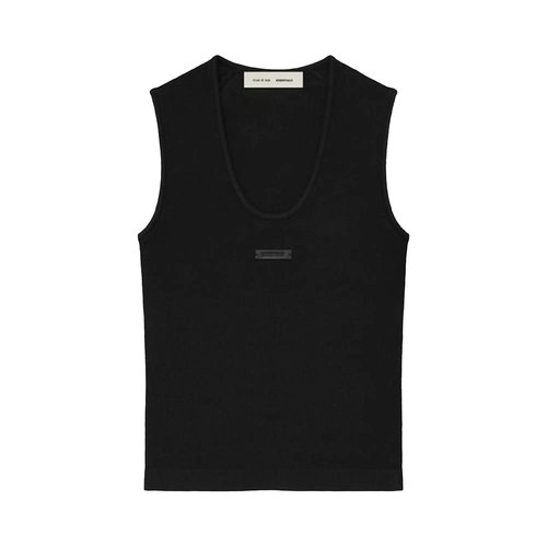 Fear of God Essentials Rib Tank - Vintage Black - 192HO259241FW