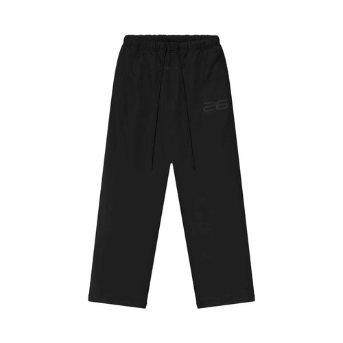 Fear of God Essentials Satin Fleece Lounge Sweatpant - Vintage Black - 130HO258271F