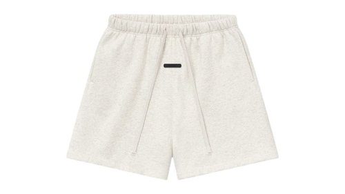 Fear of God Essentials Signature Classic Short - Oatmeal Heather/Light Heather - 160SP262004F