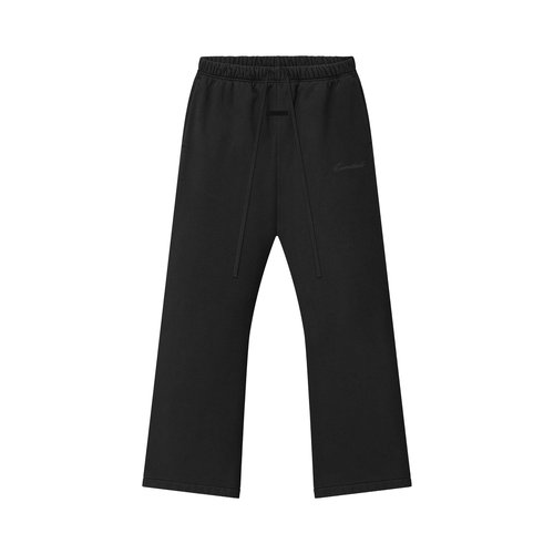 Fear of God Essentials Signature Flare Sweatpants - Faded Black - 130SP264271F