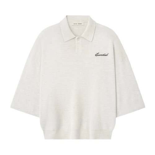 Fear of God Essentials Signature Quarter Sleeve 90's Knit Polo - 192SP266963F