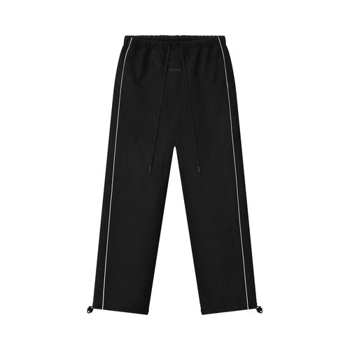 Fear of God Essentials Signature Relaxed Pant With Piping - Vintage Black - 130SP262121F