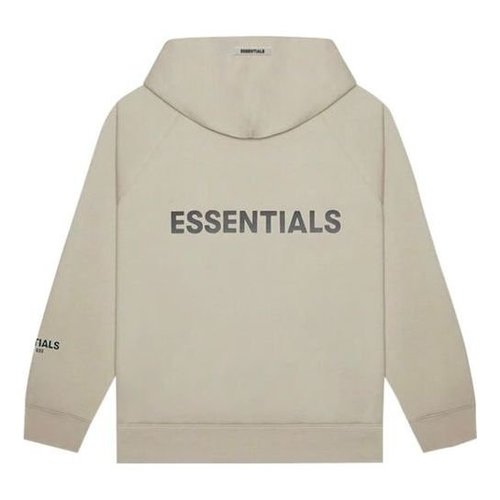 Fear of God Essentials SS20 Full Zip Up Hoodie - Tan - FOG-SS20-420