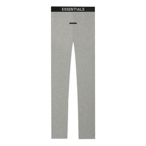 Fear of God Essentials SS21 Thermal Pant Dark Heather Oatmeal 'Beige