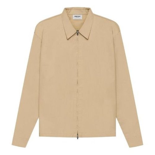 Fear of God Essentials SS21 Twill Jacket Khaki - FOG-SS21-638