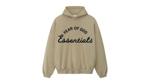 Fear of God Essentials 90's Hoodie - Faded Dune - 192SP264462F