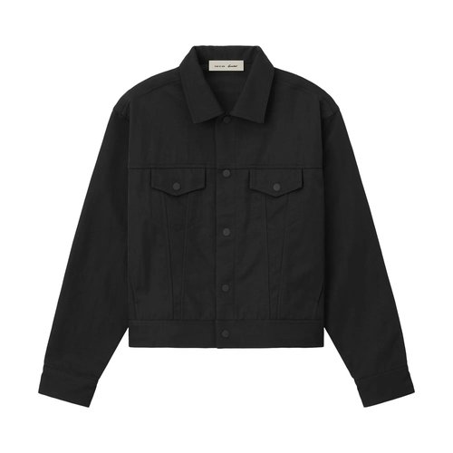 Fear of God Essentials Trucker Jacket - Vintage Black - 202SP264031F