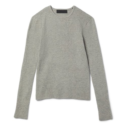 Fear of God Essentials Waffle Fitted Long Sleeve Sweater - 192BT247241FW