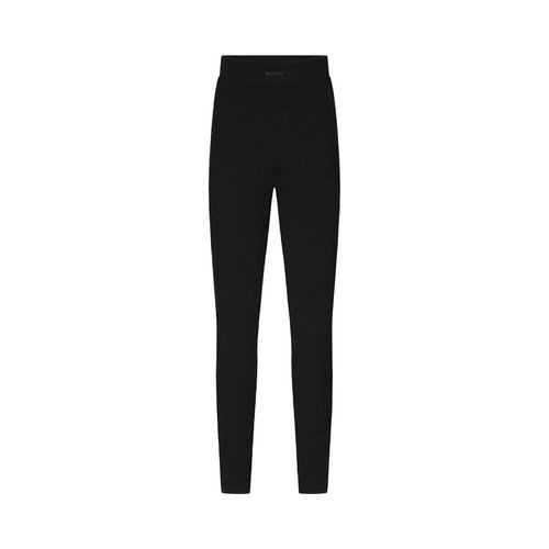 Fear of God Essentials Waffle Leggings - Vintage Black - 192HO257271FW